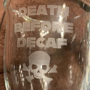 Clear Glass Mug